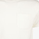 Heren T-shirt met structuur wit