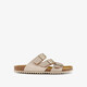 Dames bio slippers goud