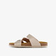 Dames bio slippers goud