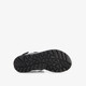 Leren dames sandalen zwart