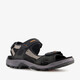 ECCO Offroad leren heren sandalen zwart