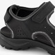 ECCO Onroads leren dames sandalen zwart