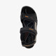 ECCO Offroad leren heren sandalen zwart