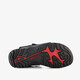 ECCO Offroad leren heren sandalen zwart