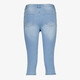 Dames capri broek denim blauw