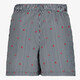 Heren zwemshort gestreept blauw