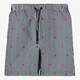 Heren zwemshort gestreept blauw