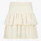 Meisjes rok met broderie details wit