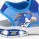 Jongens sandalen met lichtjes blauw