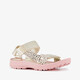 Meisjes sandalen goud roze