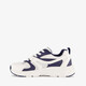 Jongens dad sneakers wit blauw