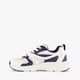 Jongens dad sneakers wit blauw