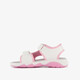 Meisjes sandalen met lichtjes wit roze