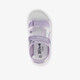 Meisjes sandalen met lichtjes lila
