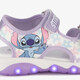 Meisjes sandalen met lichtjes lila