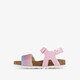 Meisjes bio sandalen metallic roze
