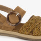 Dames sandalen cognac bruin