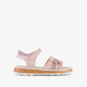 Meisjes sandalen met glitters roze paars