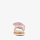 Meisjes sandalen met glitters roze paars