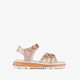 Meisjes sandalen roze brons