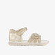 Meisjes sandalen met glitters goud