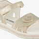 Meisjes sandalen met glitters goud