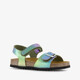 Meisjes bio sandalen metallic multicolor