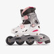 Kinder hardboot skeelers wit roze