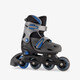 Kinder hardboot skeelers zwart blauw
