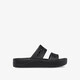 Baya Platform dames slippers zwart