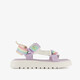 Sandalen meisjes met regenboog