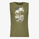 Heren singlet met opdruk groen