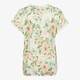 Dames blouse met bloemenprint groen