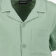 Jongens overhemd met korte mouwen groen