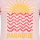 Dames T-shirt met opdruk roze
