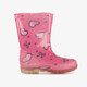 Kinder regenlaarzen met lichtjes roze