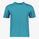 Kinder UV zwemshirt met korte mouwen blauw