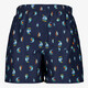 Jongens zwembroek met zeilbootprint blauw
