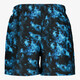 Jongens zwembroek met print zwart blauw