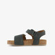 Leren jongens sandalen donkergroen