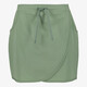 Dames wandelrok met binnenbroek groen