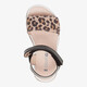 Meisjes lak sandalen met luipaardprint