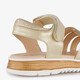 Meisjes sandalen met glitters goud