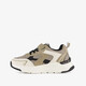 Jongens sneakers beige zwart