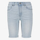 Dames denim bermuda lichtblauw