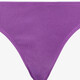 Dames bikinibroekje met structuur paars