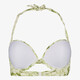 Voorgevormde dames bikinitop met bloemenprint