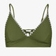 Dames bikinitop groen