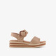 Dames sandalen beige
