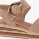 Dames sandalen beige